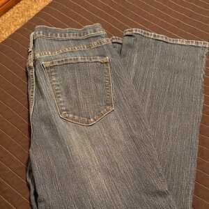 Old Navy Women's Boot Cut Jeans - Medium Wash Blue